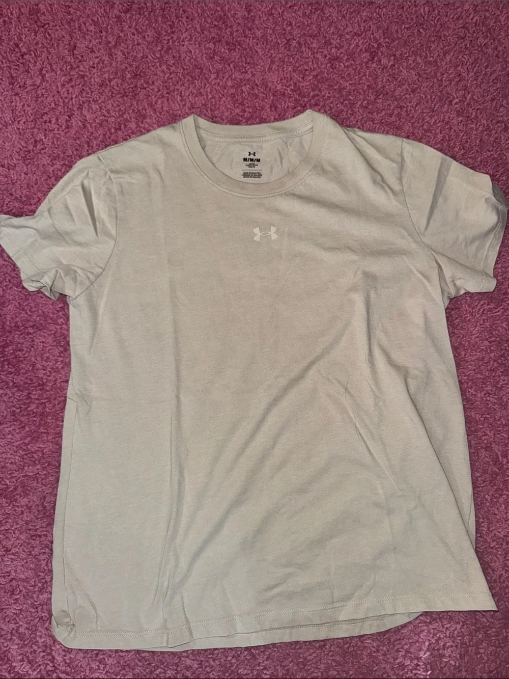 Under Armour Women’s Crewneck Tops - White, Black, Gray, Peach - Picture 5 of 5